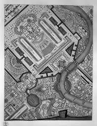Documentary City Ideal City Ichnographia Of The Campo Urban Design Plan Architecture Architecture Drawing