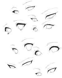 Pin By San On Bocetos Anime Eye Drawing Anime Drawings Tutorials Sketches Female anime body base with eyes. anime eye drawing