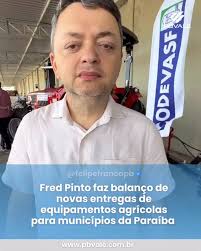 A Companhia de Desenvolvimento dos Vales do São Francisco e do Parnaíba  (Codevasf), por meio da Superintendência Regional na Paraíba, realizou, na  manhã desta sexta-feira (14), à entrega de vários ...
