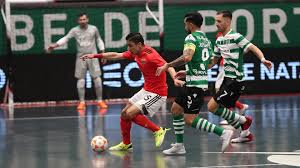 Benfica Futsal Jogo Sporting Liga Placard Sl Benfica