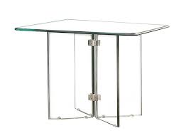 Berry is a sophisticated dining table, extendable in lenght, characterized by a strong solid walnut structure. Rent The Glass On Glass Square Dining Table Cort Furniture Rental