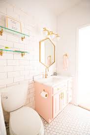 Modern Glam Blush Girls Bathroom Design Girls Bathroom Design Girls Bathroom Home Decor