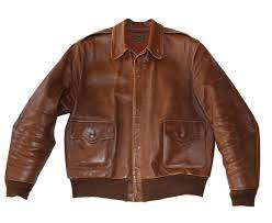 My Own Monarch A2 Flight Jacket In Russet Brown