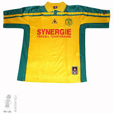 Maillot jersey camiseta shirt fc nantes vintage fcna kappa gardien goalkeeper. Maillot 2000 01 Maillots Championnat Fcn