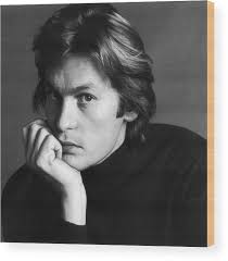 Helmut Berger Wood Print by Jack Robinson