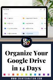 Google Drive Detox 14 Days To A More Organized Google Drive Google Drive Organization Google Drive Teacher Sites