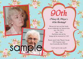 5 out of 5 stars. 90th Birthday Invitations Use For Any Age Printable Or Printed