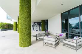 1 like · 1 talking about this. Why Leave Columns Bare An Easy Fix By Adding Ivy To This Poolside Paradise In Midtown Made All The Difference Artificial Turf Patio Astro Turf Wall Turf Wall