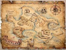 Imagen Descubierto Por Sunshine Descubre Y Guarda Tus Propias Imagenes Y Videos En We Heart It Neverland Map Neverland Pirate Maps