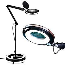 Check spelling or type a new query. Floor Lamp With 4wheels Rolling Base For Estheticians Led With Magnifying Glass Close Work Sewing Crafts 5 Diopter Lighted Magnifier For Reading Inspection Analysis Optical Inspection Apparatus