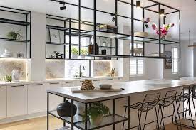 Now, let's head inside the cafe and tell you this and that about the essential elements in the interior. The Block 2018 Gatwick Challenge Week Kitchen Industrial Style Kitchen With Black Steel Framing The Block Kitchen Industrial Style Kitchen Kitchen Gallery
