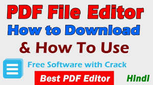 Pdf Editor Software With Crack 100 Working Youtube