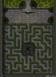 Battlemaps Garden Hedge Maze Xhedge Maze Garden 29x40 Battlemaps Minecraft Bauplane Minecraft Mittelalter Minecraft Tipps