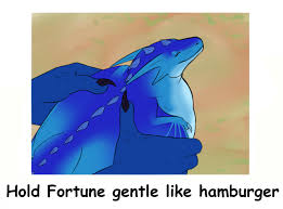 Hold Fortune gentle like hamburger by Myrkvidr -- Fur Affinity [dot] net