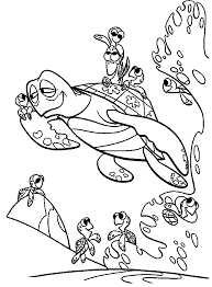 Finding Nemo Crush Way Street Coloring Pages For Kids Db0 Printable Finding Nemo Coloring Pa Turtle Coloring Pages Nemo Coloring Pages Family Coloring Pages