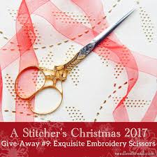 We did not find results for: A Stitcher S Christmas 9 Exquisite Embroidery Scissors Needlenthread Com
