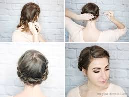 Gently undo your braid and brush out any tangles, and let's start again. How To Braid Short Hair Yourself How To Wiki 89