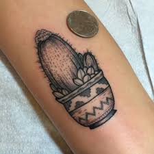 Dubuddha Tattoo Cactus Tattoo Succulent Tattoo Traditional Tattoo