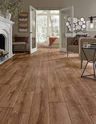 Modern Floor Laminate Restoration Wide Plank 8 X 51 X 12mm Oak Laminate Flooring In Flame Modernfl Rustic Flooring Wooden Floors Living Room Flooring