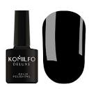 Gel Polish Komilfo Deluxe Series D001 (black, enamel), 8 ml ...