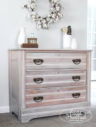 Winter White Glazed Oak Dresser Oak Dresser Painting Oak Furniture Furniture