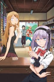 Dagashi Kashi Hotaru Shidare Saya Endo Iphone 4 Wallpaper 640 960 Kawaii Mobile