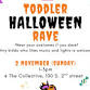 Toddler Halloween Rave event image