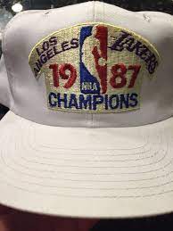 Vintage Los Angeles La Lakers 1987 Nba Finals Champions Hat Champion Hat La Lakers Vintage Los Angeles