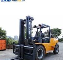 China XCMG 10 ton diesel forklift truck with 2.8m mast ...