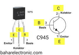 The c945, 2sc945 is an audio frequency amplifier high frequency osc npn transistor. Ganti Tr Krc102m Pakai Tr C945 Bahar Electronic