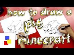 What kind of paper do you use to make a ninja star? How To Draw A Pig From Minecraft Safe Videos For Kids