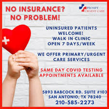 Carenow ® urgent care in san antonio, texas. Prompt Urgent Care Home Facebook