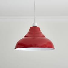 2020 popular 1 trends in lights & lighting with ceiling lamp vintage red and 1. Wilko Vintage Red Pendant Light Shade Wilko