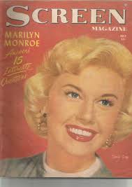 SCREEN MAGAZINE Jul 1953 MARILYN MONROE DORIS DAY cover