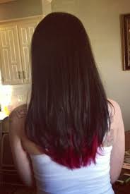 Dark Brown With Bright Red Underneath So Pretty And Edgy Hair Color For Black Hair Black Red Hair Hair Color Underneath