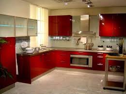 12 Colorful Kitchens That Will Inspire You Modern Kitchen Interiors Red Kitchen Cabinets Contemporary Kitchen Design