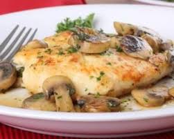Escalope De Dinde Aux Champignons Recette Recette Escalopes De Dinde Et Plat Leger