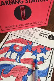 Reading Primary And Secondary Sources Doodle Notes And Stations Your 6th 7th 8th 9th 10th 11 Primary And Secondary Sources Doodle Notes Secondary Source