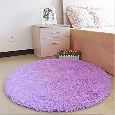 Shop target for kids' rugs you will love at great low prices. Yj Gwl Ultra Soft Round Fluffy Area Rugs For Girls Bedroom Anti Slip Shaggy Nursery Rug Kids Room Carpets Cute Children Play Mat 4 Feet Purple Buy Online In Bahamas At Bahamas Desertcart Com Productid