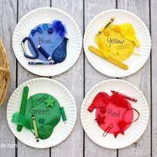 Course Of Crafts To Teach The Colors Preschool Color Activities Preschool Activity Nursery Activities