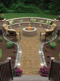 Whether you're looking to warm your backyard or your patio, lowe's has a wide selection of fire pits and accessories, outdoor fireplaces, gas patio heaters and chimineas to add ambiance to your outdoor space. 28 Inspiring Fire Pit Ideas To Create A Fabulous Backyard Oasis