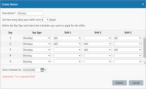 The example below uses five employees to cover 5 days a week. 4 3 Ten Hour Rotating Shift Schedule