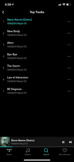 So Yandhi Is On Tidal Under The Name Yandhi Mach10 Kanye