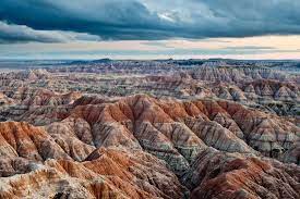 Badlands national park sun times statistics. Sunset Over Badlands National Park Sd Photographic Print James White Art Com