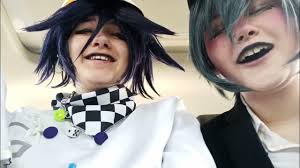 Saihara and Kokichi go to the mall || Danganronpa v3 cosplay 🥱