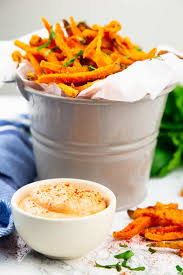 Some people also slathered it on the meatloaf sliders that were the main dish, and they said it was wonderful. Sweet Potato Fries Dipping Sauce Vegan Heaven