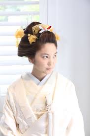 結婚式出張ヘアメイクblog 地毛結い日本髪 新日本髪 半かつら のすすめ ウェディング ヘアスタイル かつら 白無垢 髪型
