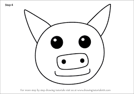 Follow our simple steps on how to draw a cartoon pig and you'll soon be impressing friends and family with your awesome sketching skills! Learn How To Draw A Pig Face For Kids Animal Faces For Kids Step By Step Drawing Tutorials