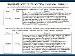 Hbse class 10 date sheet 2021. Hbse 10th And 12th Compartmental Exam 2020 Dates Announced Download Bseh Haryana Compartmental Exam Date Sheet At Bseh Org