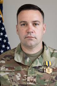 A Nebraska Air National Guard recruiter saved the life of a NE airman who  collapsed from a heart attack by quickly retrieving an AED device and using  CPR. Before Master Sgt. Jeremy